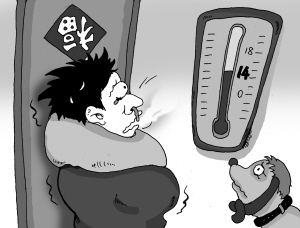 家中暖气片和地暖不热